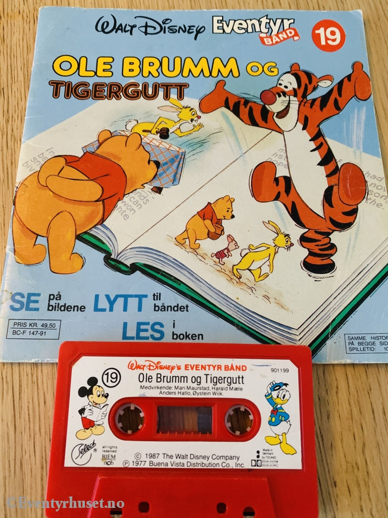 19 Disney Eventyrbånd - Ole Brum Og Tigergutt