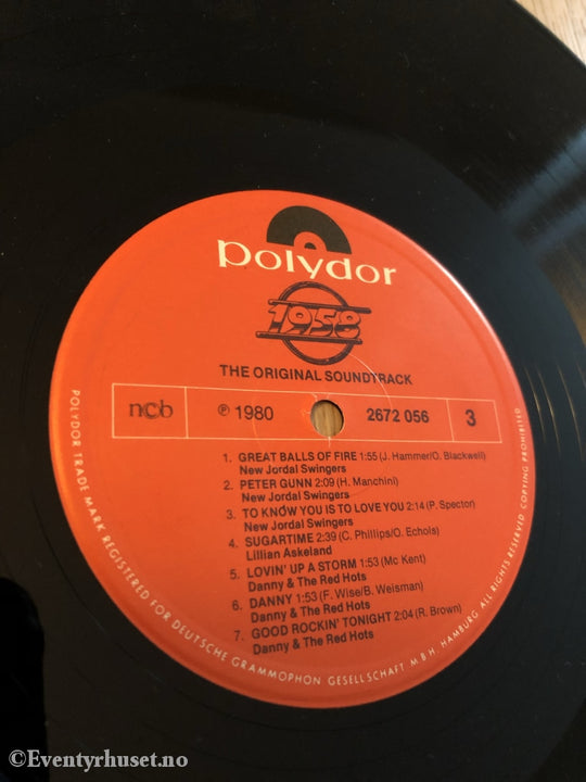 1958. The Original Soundtrack Fra Filmen 1980. Lp. Lp Plate