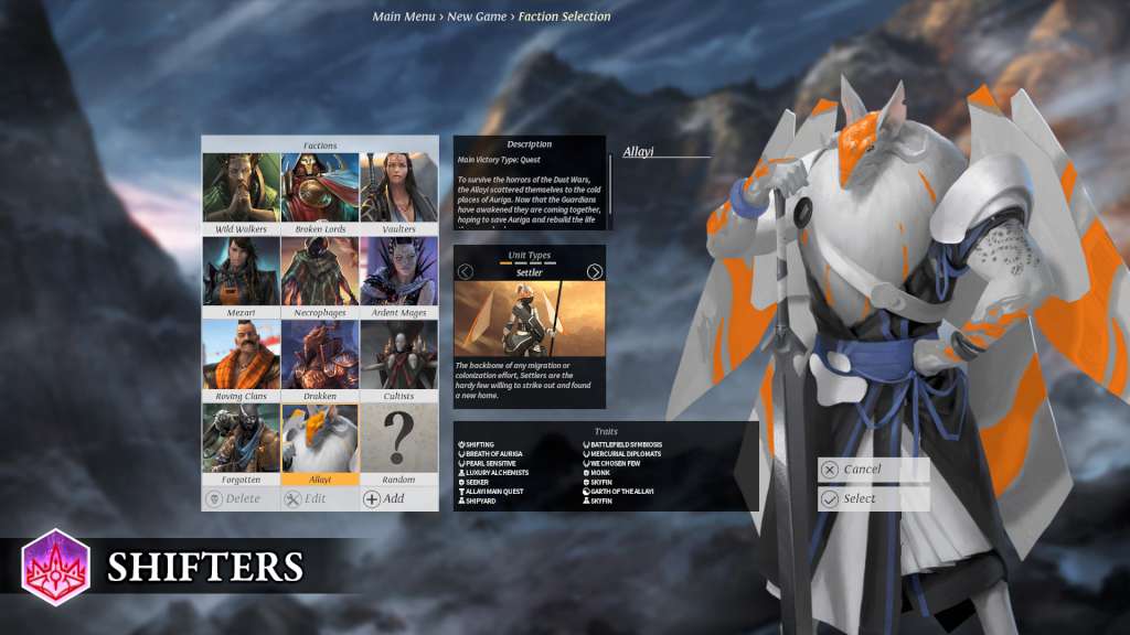 Endless Legend - Shifters DLC PC Steam CD Key