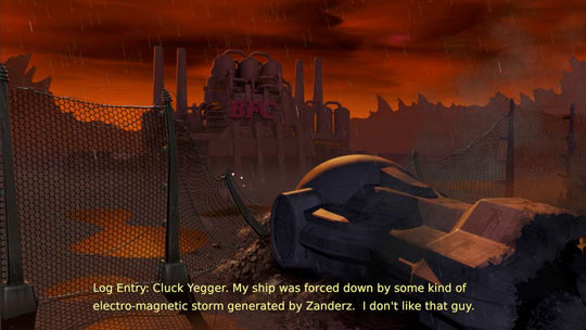 Cluck Yegger in Escape From The Planet of The Poultroid Steam CD Key