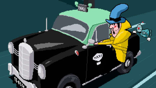 Detective Case and Clown Bot in: Murder in the Hotel Lisbon PC Steam CD Key