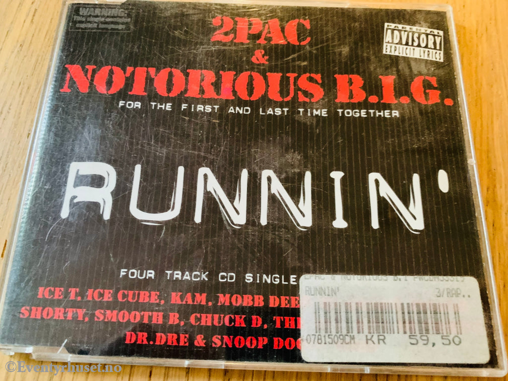 2 Pac & Notorious B. I. G. Runnin’. Cd. Cd