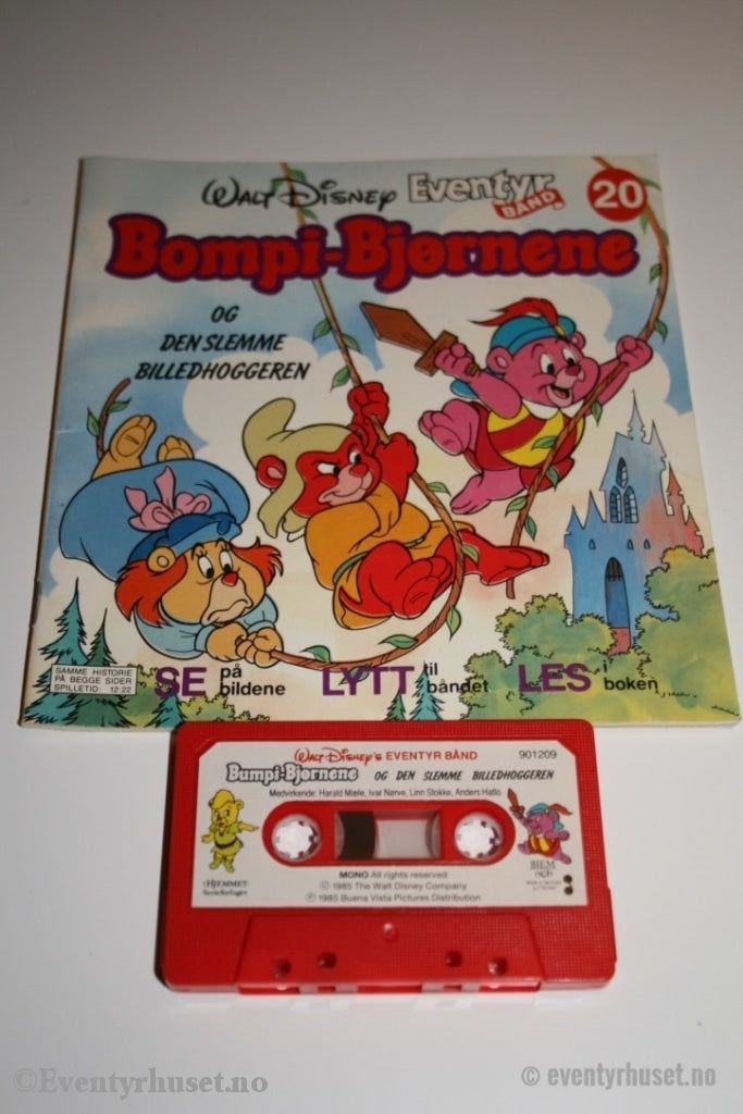 20 Disney Eventyrbånd - Bompi Bjørnene Og Den Slemme Billedhoggeren