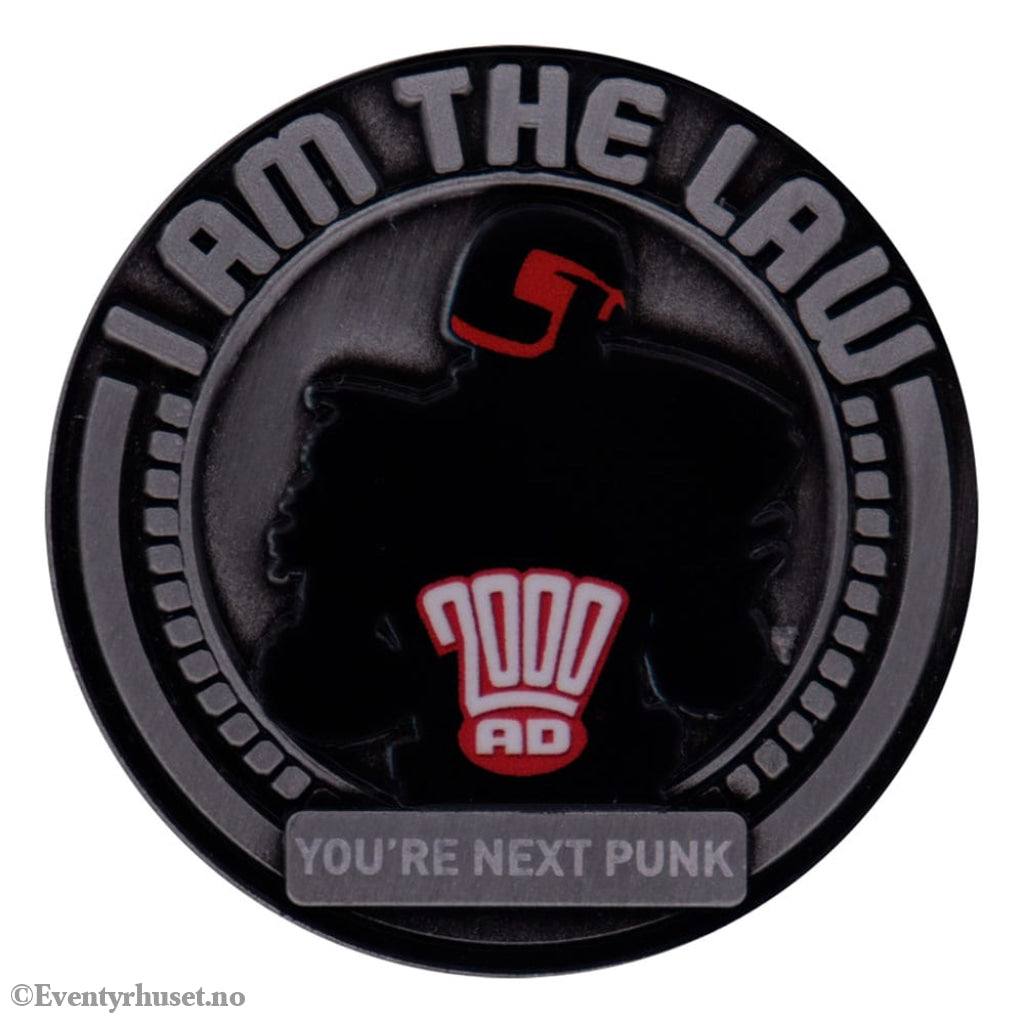 2000 AD Collectable Coin Judge Dredd Mega-City One Limited Edition Collectibles