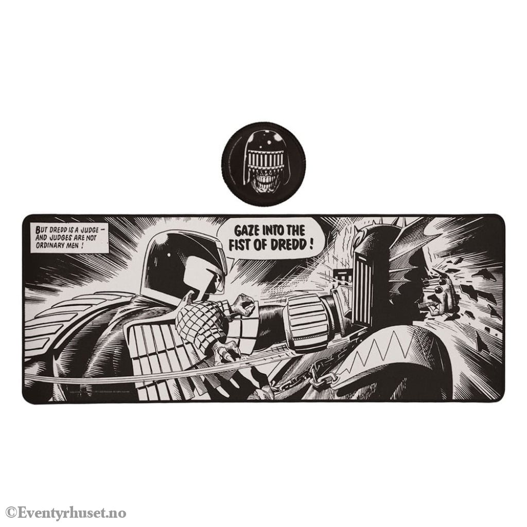 2000 AD Desk Pad & Coaster Set Judge Dredd Home & Gifts