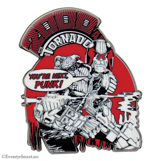 2000 AD Pin Badge Judge Dredd You’re Next Punk Limited Edition Fashion & Accessories