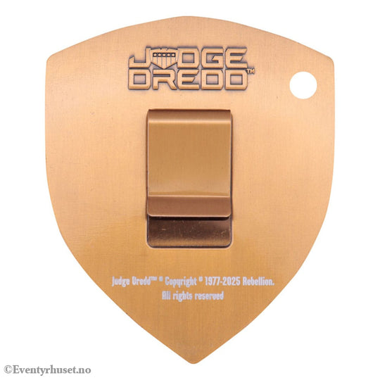 2000 AD Replica Judge Dredd Badge Limited Edition Collectibles