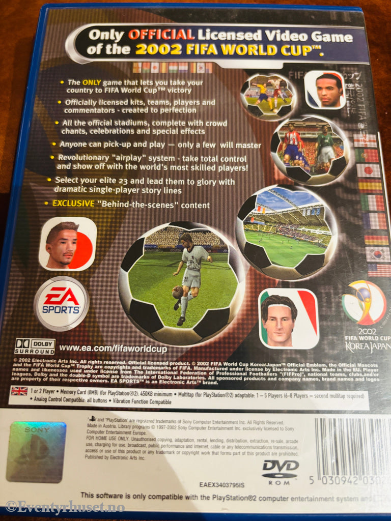 2002 FIFA World Cup. PS2.