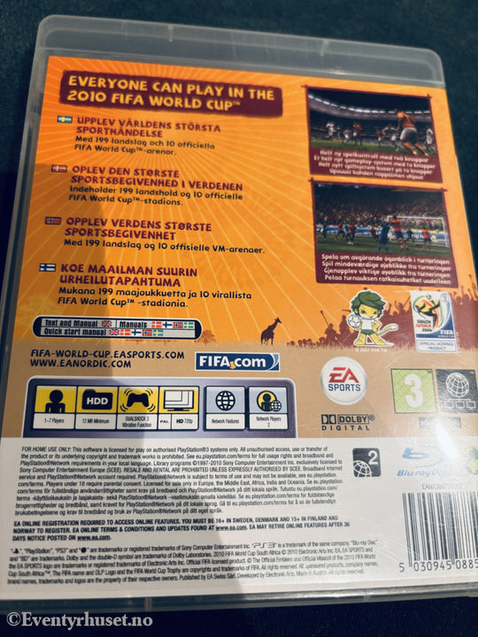 2010 FIFA World Cup South Africa. PS3.
