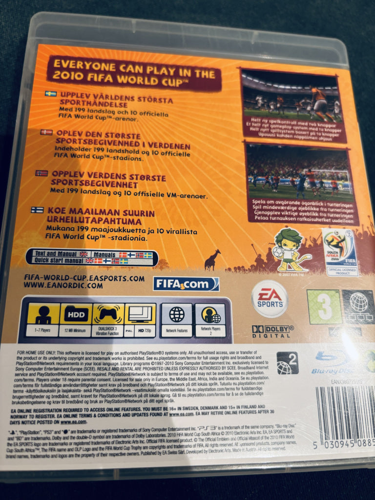 2010 FIFA World Cup South Africa. PS3.