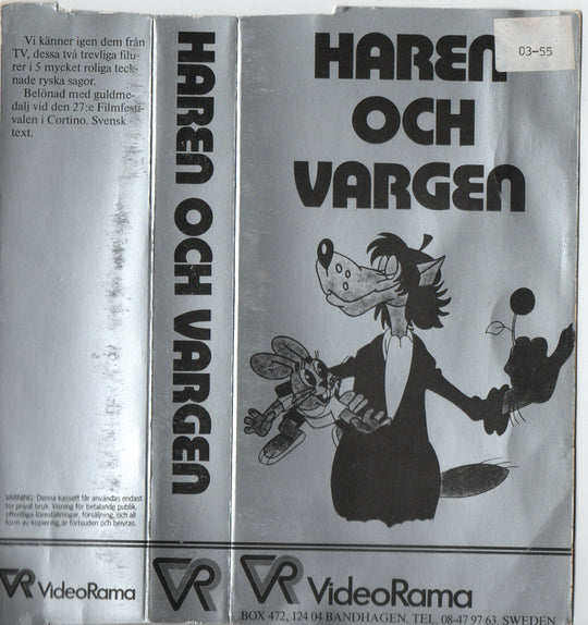 Download / Stream: Haren och Vargen. VHS Glass Box. Swedish rental movie, from Norwegian rental.