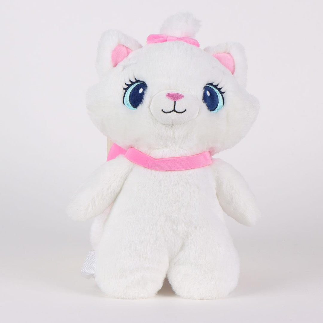 DISNEY - Marie - Plush Backpack - 30x17x11cm
