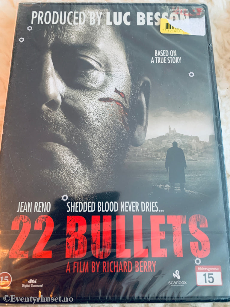 22 Bullets. 2009. DVD. Ny i plast!