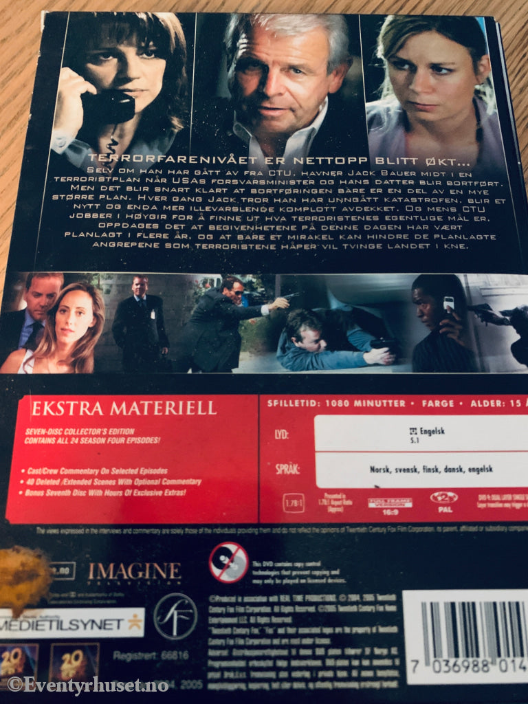 24 – Season Four. 2005. DVD samleboks