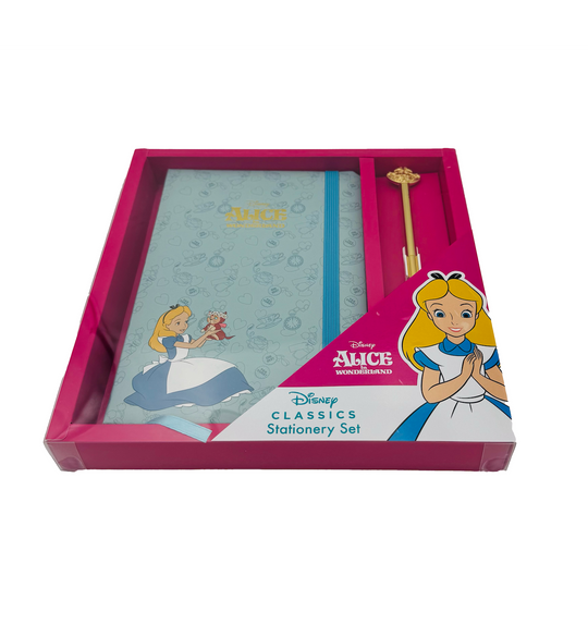 ALICE IN WONDERLAND - Premium Pack A5 Notebook + Pen