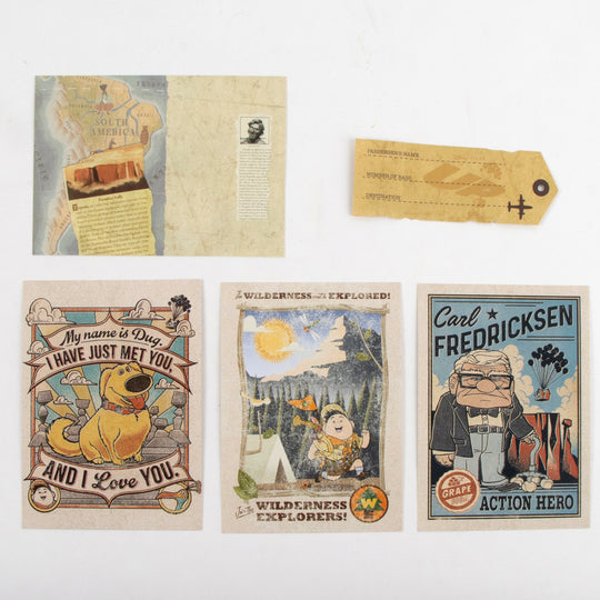 PIXAR - Up - Stationery Set "Scrapbook"
