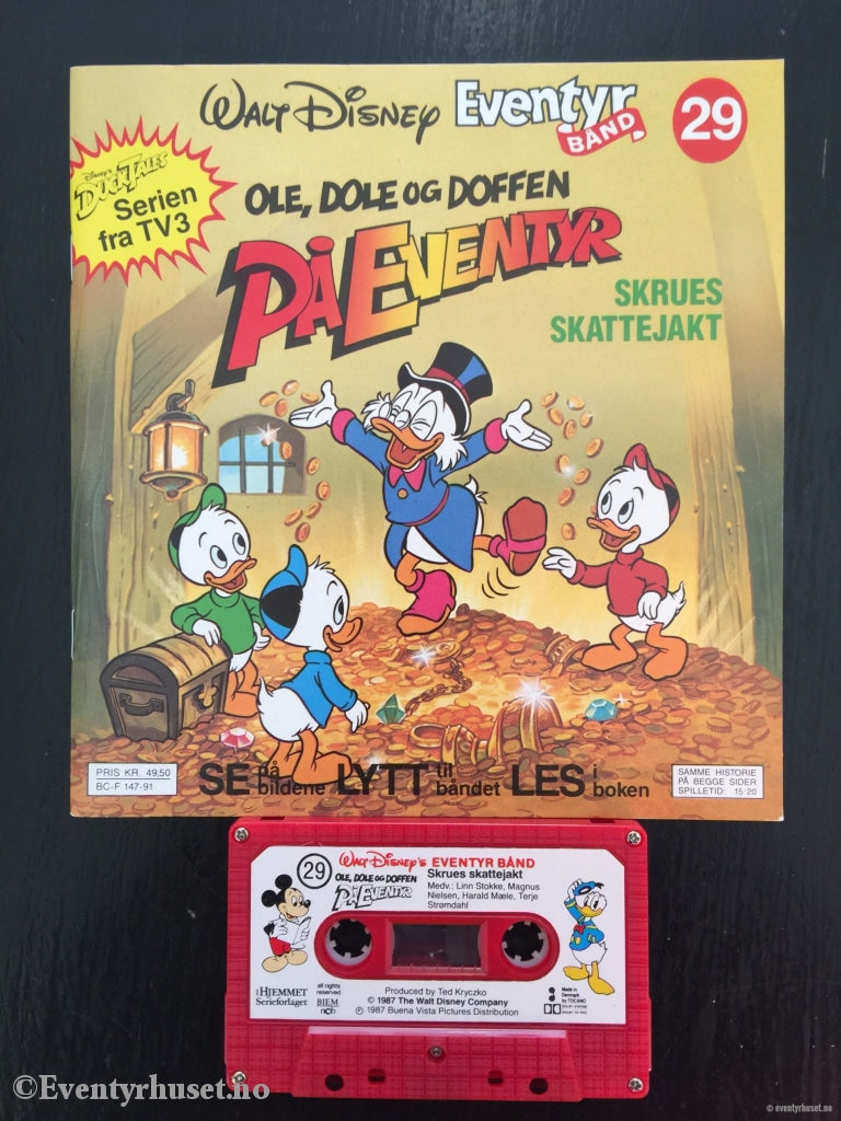 29 Disney Eventyrbånd - Ole Dole Og Doffen På Eventyr Skrues Skattejakt