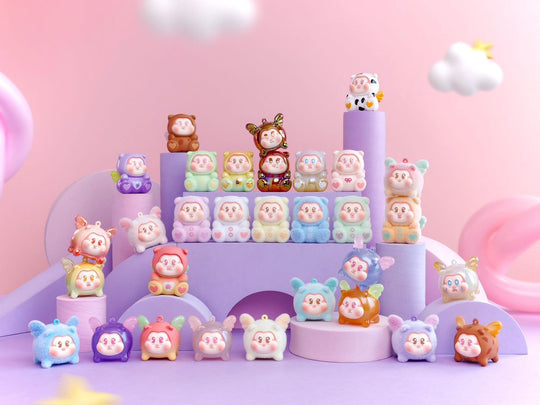 SLLO - Flying Pig - Display of 24 Mini Figures 5cm - Mystery Box