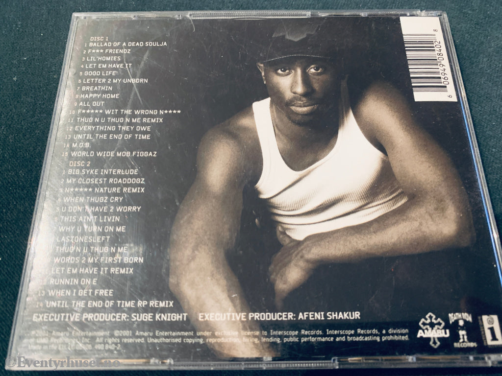 2Pac. Until The End Of Time. CD.