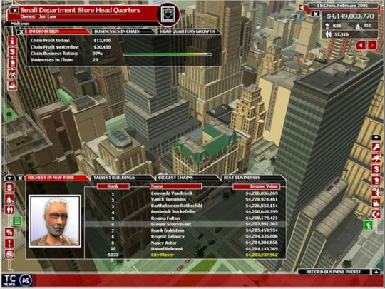 Tycoon City: New York Steam CD Key