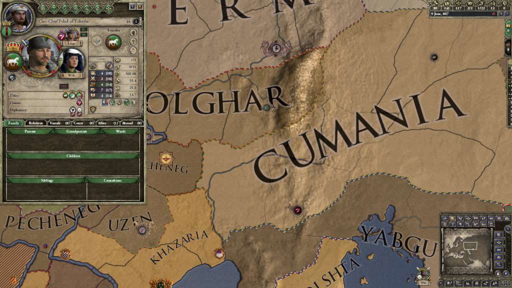 Crusader Kings II - Horse Lords DLC PC Steam CD Key