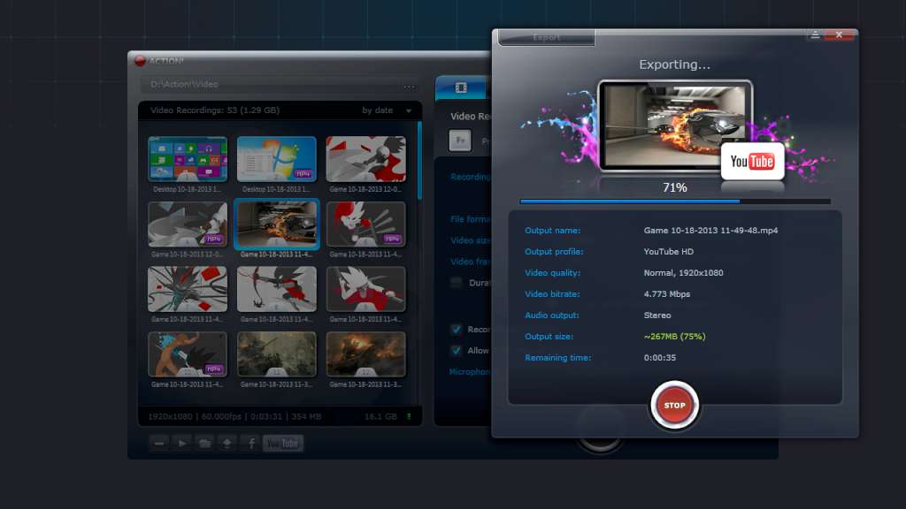 Action! - Gameplay Recording and Streaming Steam CD Key