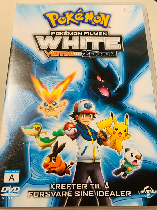 Pokémon filmen - White - Victini and Zekrom. 2012. DVD.