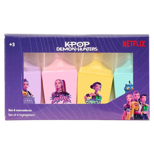 K-POP DEMON HUNTERS - Highlighters 4 Set