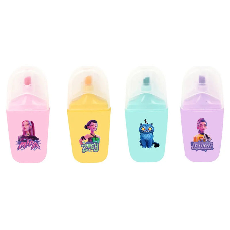 K-POP DEMON HUNTERS - Highlighters 4 Set