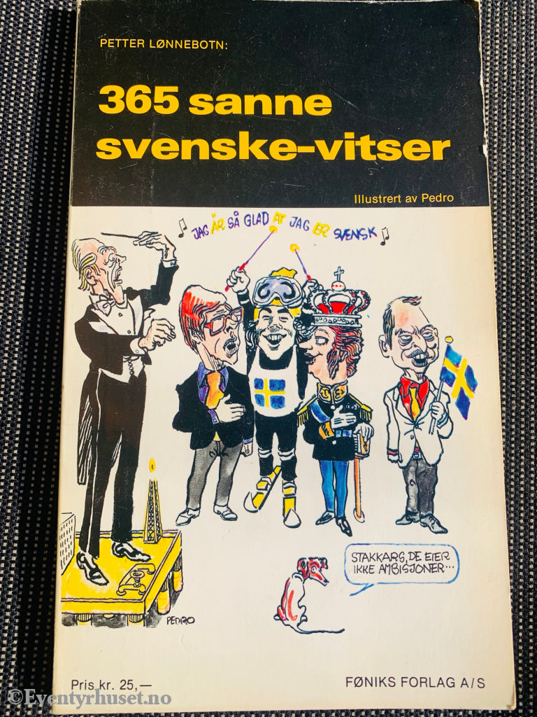 365 Sanne Svenske-Vitser. 1979. Fortelling