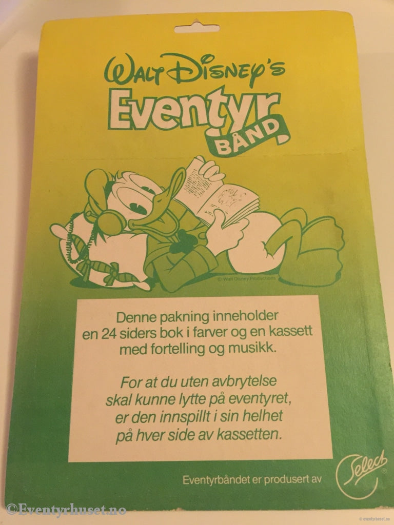 38 Disney Eventyrbånd. Mikke Mus Og Den Heldige Fillefransen. Komplett I Eske. Eventyrbånd