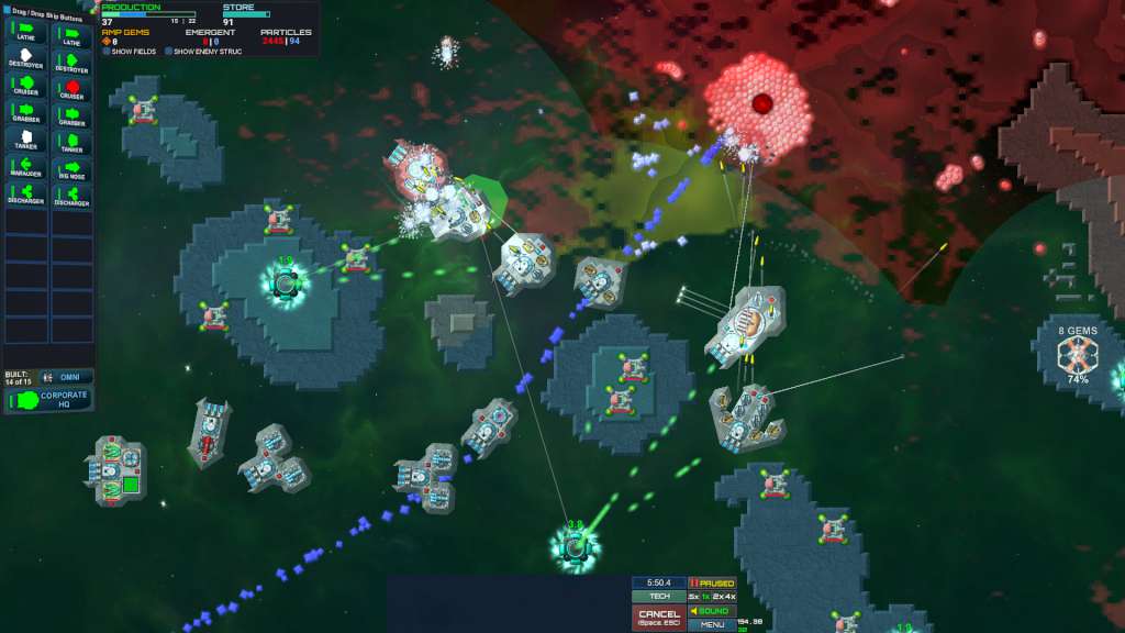 Particle Fleet: Emergence Steam CD Key