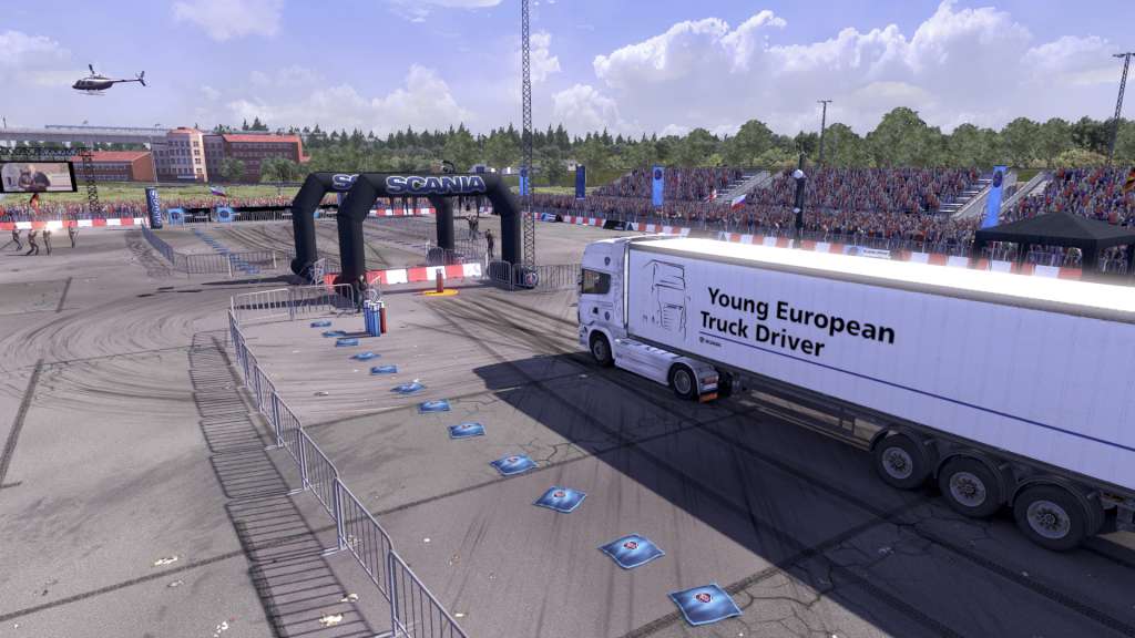 Scania Truck Driving Simulator English Only EU Steam CD Key