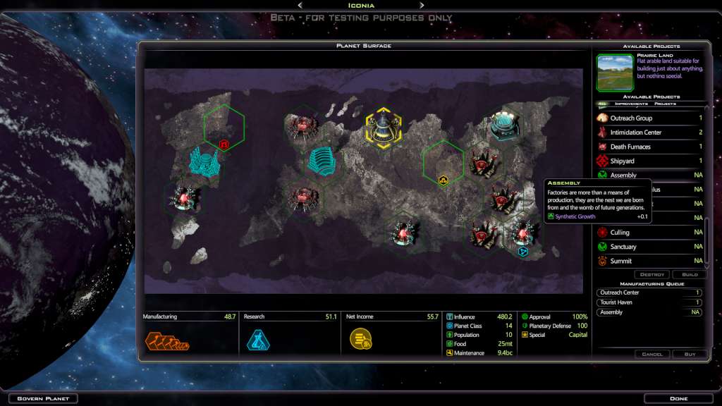 Galactic Civilizations III EU Steam CD Key