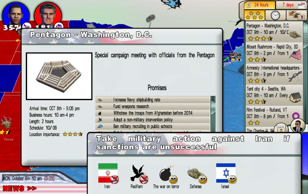 The Race for the White House Steam CD Key