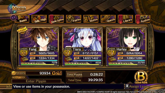 Fairy Fencer F PC Steam CD Key