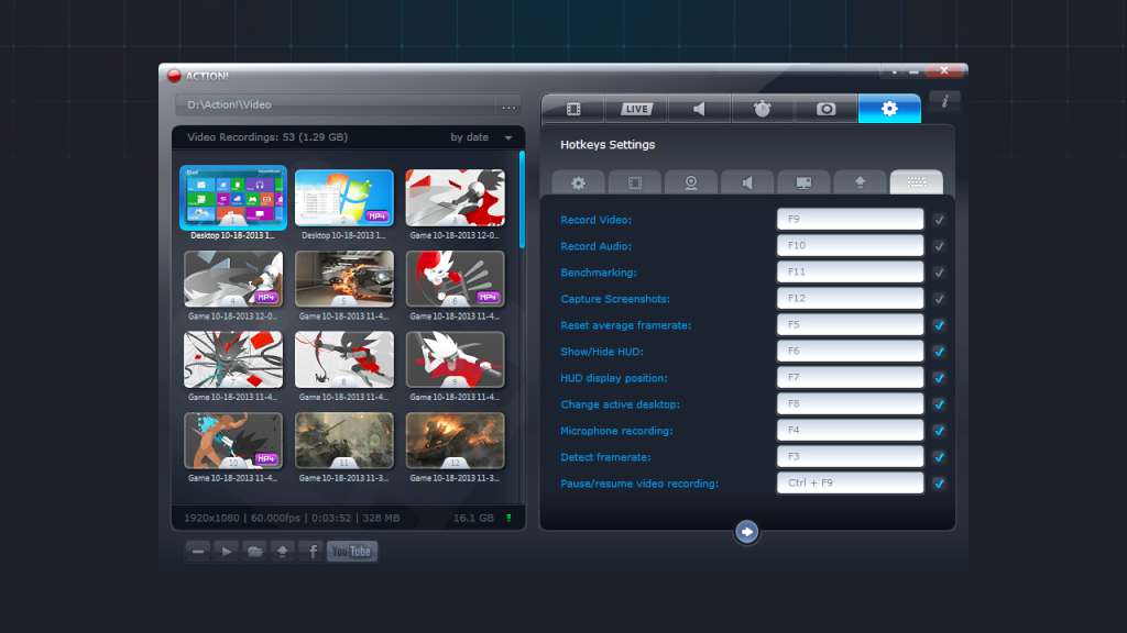 Action! - Gameplay Recording and Streaming Steam CD Key