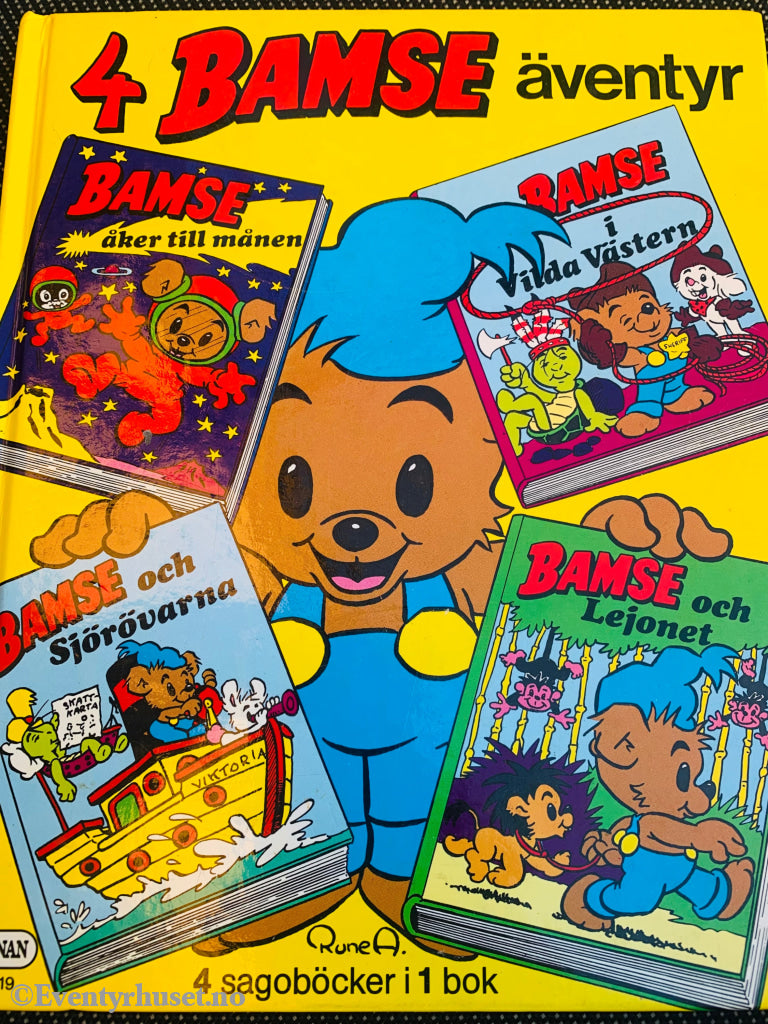 4 Bamse Eventyr. Bok. Fortelling