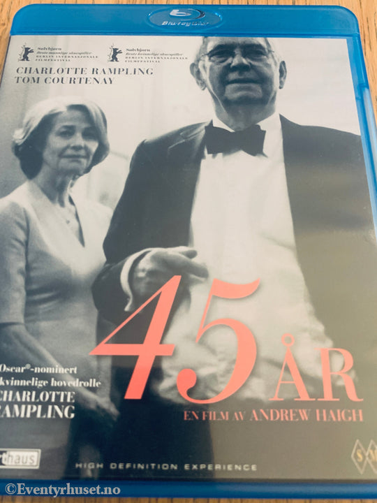 45 år (45 Years) (2015). Blu-Ray.