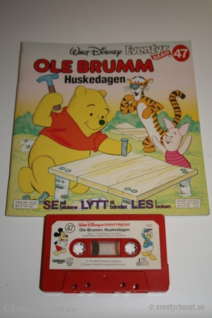 47 Disney Eventyrbånd - Ole Brumm Huskedagen