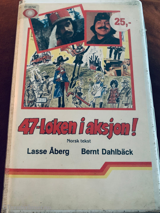 47-løken i aksjon!. 1978. VHS Big Box.