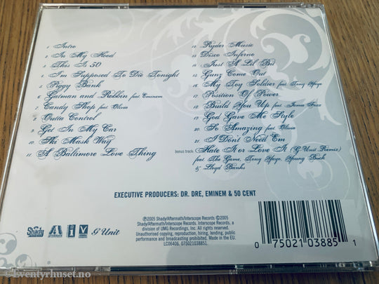 50 Cent, The Massacre, 2005. Musikk-CD.