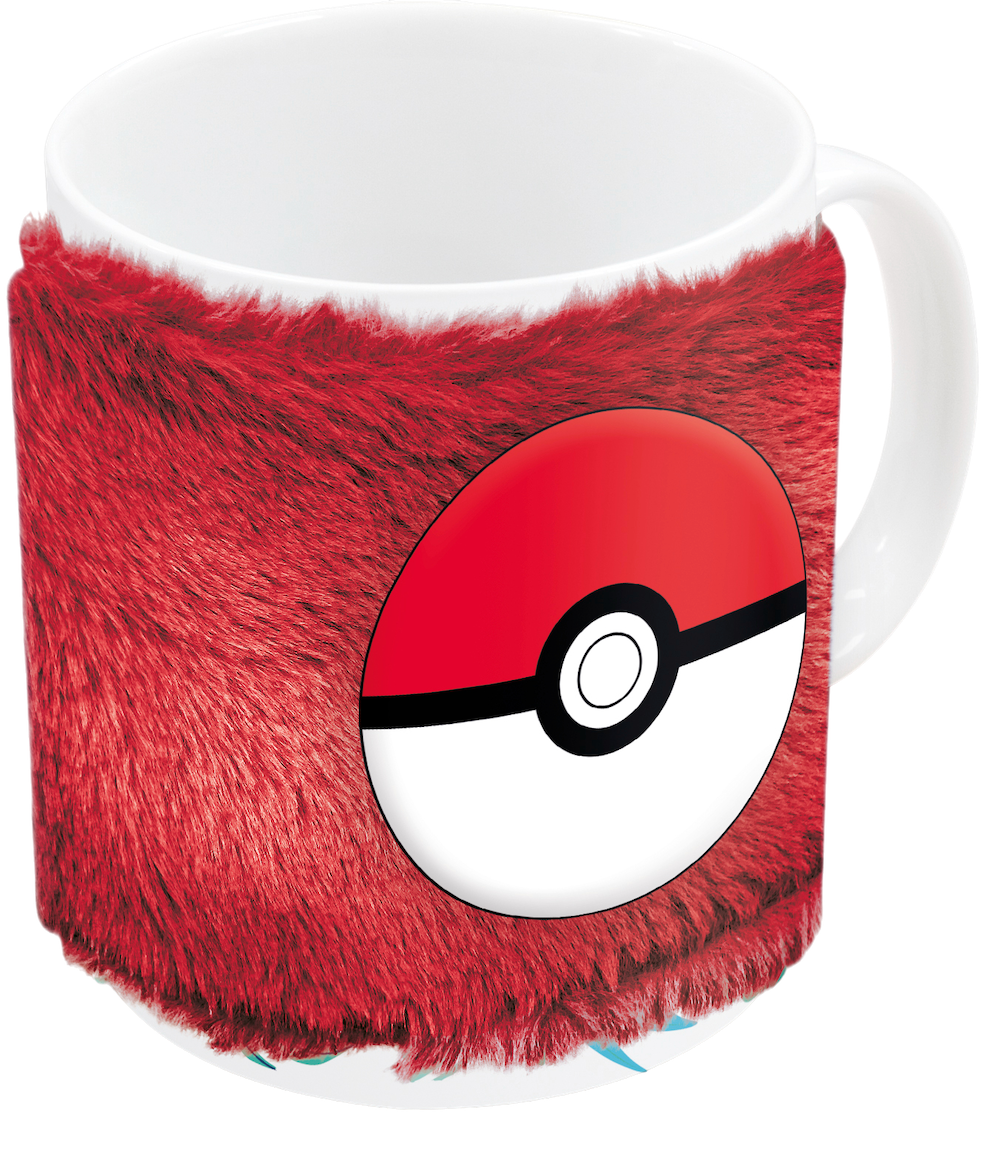 POKEMON - Pokéball - Plush Sleeve Mug 11oz