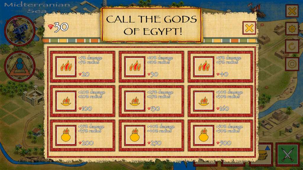 Defense of Egypt: Cleopatra Mission Steam CD Key