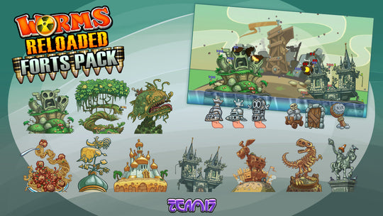 Worms Reloaded - Forts Pack DLC PC Steam CD Key