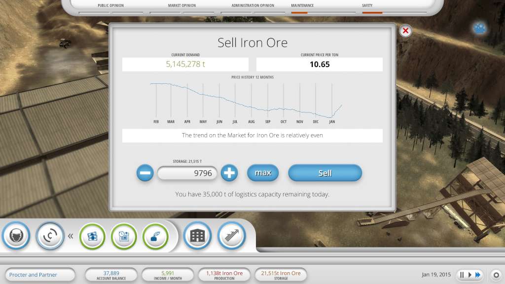 Mining Industry Simulator Steam CD Key
