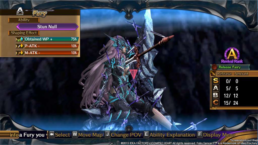 Fairy Fencer F EU PC Steam CD Key
