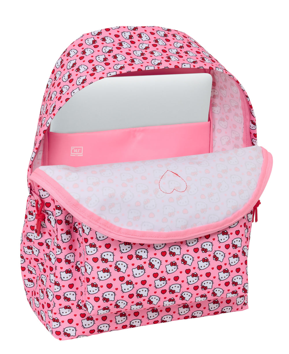 HELLO KITTY - Backpack for Laptop 14" - 42x31x13cm