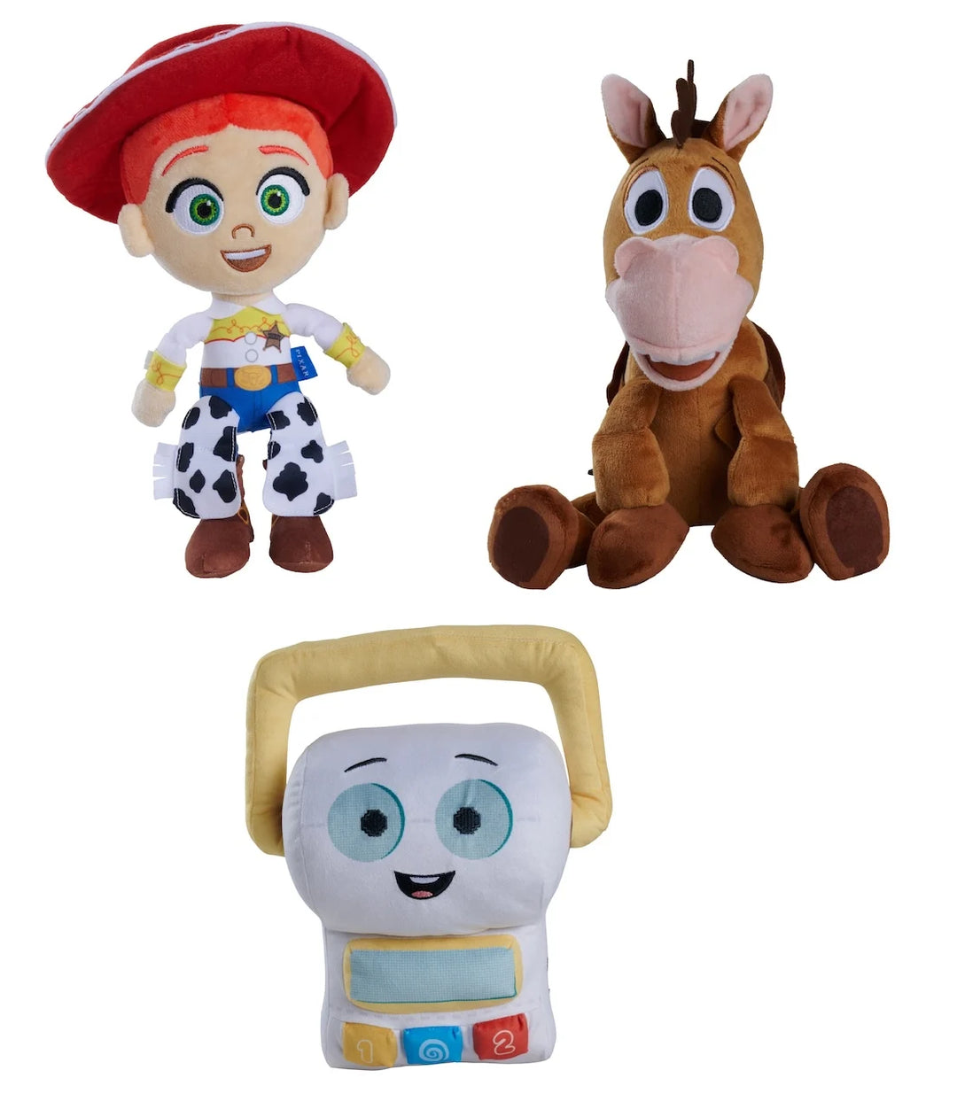 TOY STORY - Jessie & Co - Assortment de 6 Plushs 25cm - 3 Models