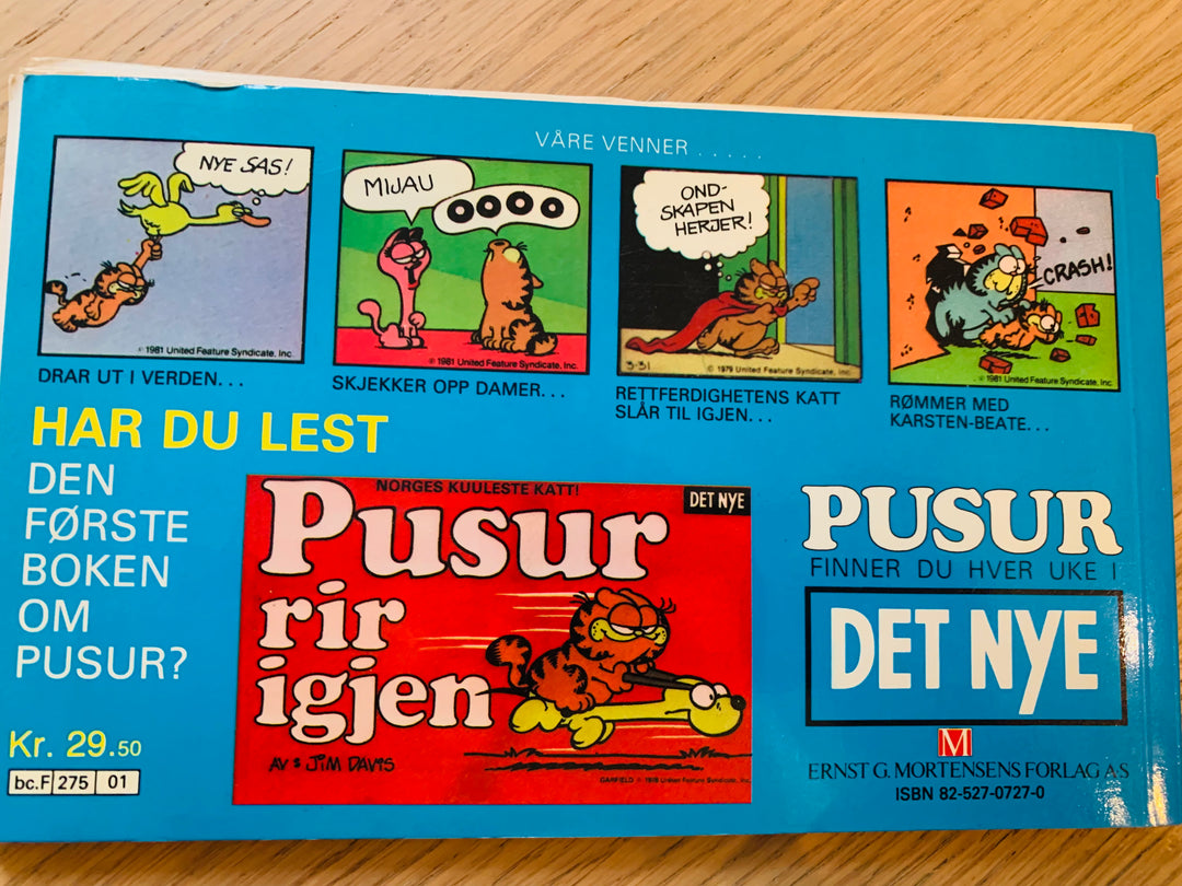 Pusur - tjukk som smukk. 1978. Hefte.